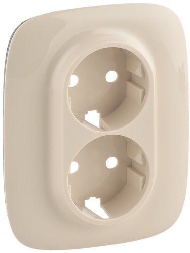 Лицевая панель Legrand Valena Allure для 1-м. 2-мод. розетки 220В слоновая кость картинка